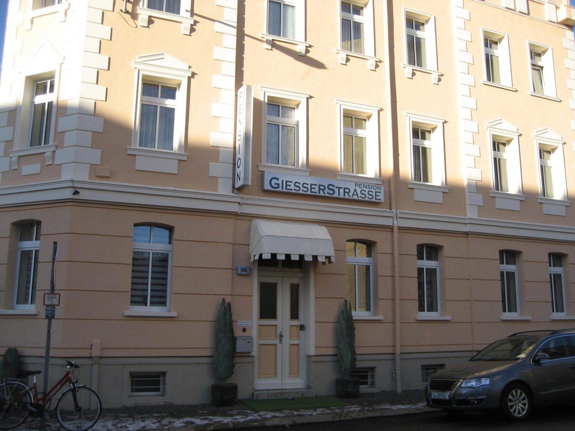 Pension Giesserstrasse Лайпциг Екстериор снимка